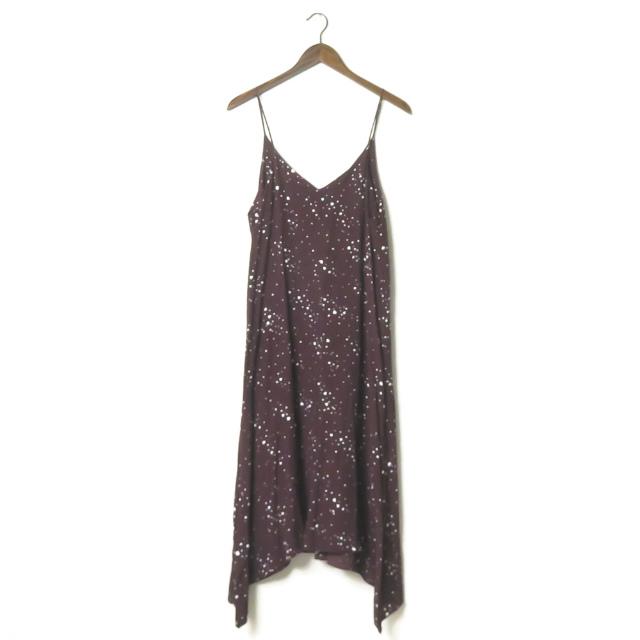 PHEENY フィーニー 日本製 Rayon heart printed camisole dress レーヨンハートプリントキャミソールドレス PS17-OP01 ワンピース lc30886 | 