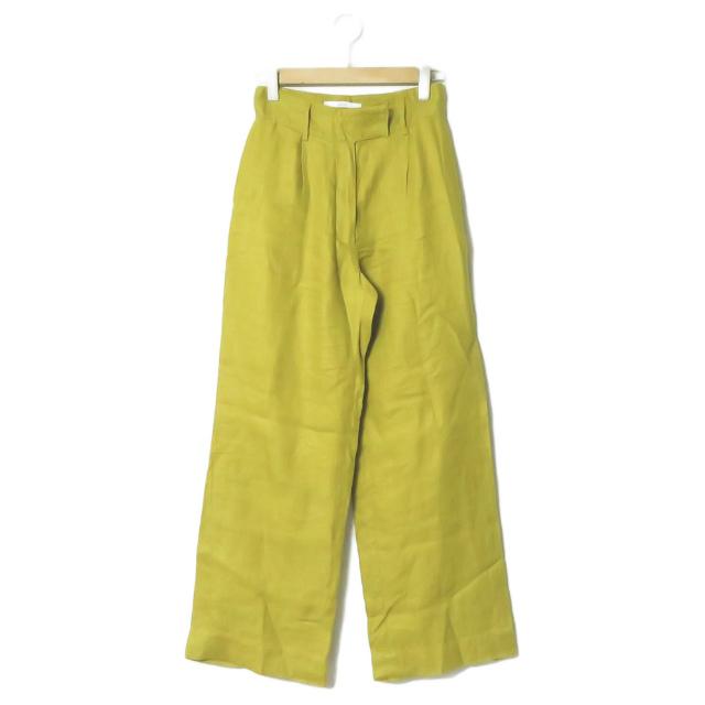 ペレック pelleq 17SS 日本製 Linen Wide Trousers リネンワイド