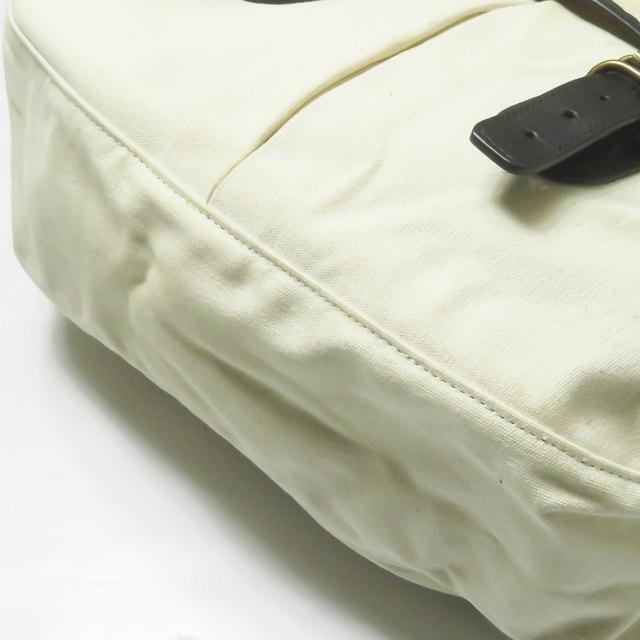 ウプラ Upla アダムエロペ限定 ORIGINAL SIZE SHOULDER BAG キャンバスレザー ハンティングショルダーバッグ オフホワイト/ブラック BESACE カバン |  | 03