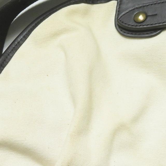 ウプラ Upla アダムエロペ限定 ORIGINAL SIZE SHOULDER BAG キャンバスレザー ハンティングショルダーバッグ オフホワイト/ブラック BESACE カバン |  | 07
