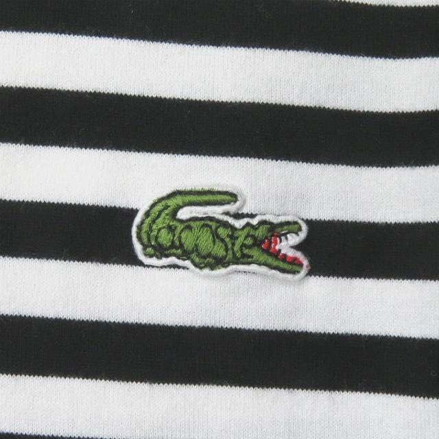 LACOSTE for BEAMS BOY 別注 ストライプ Vネック ベスト BEAMS BOY（ビームス ボーイ）【別注】LACOSTE / Vネック ニット