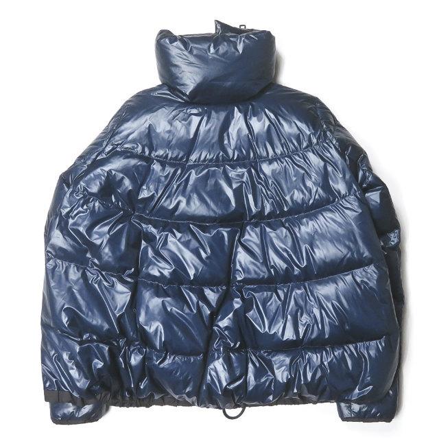 sacai luck サカイラック 14AW シャイニーナイロン ハイネック