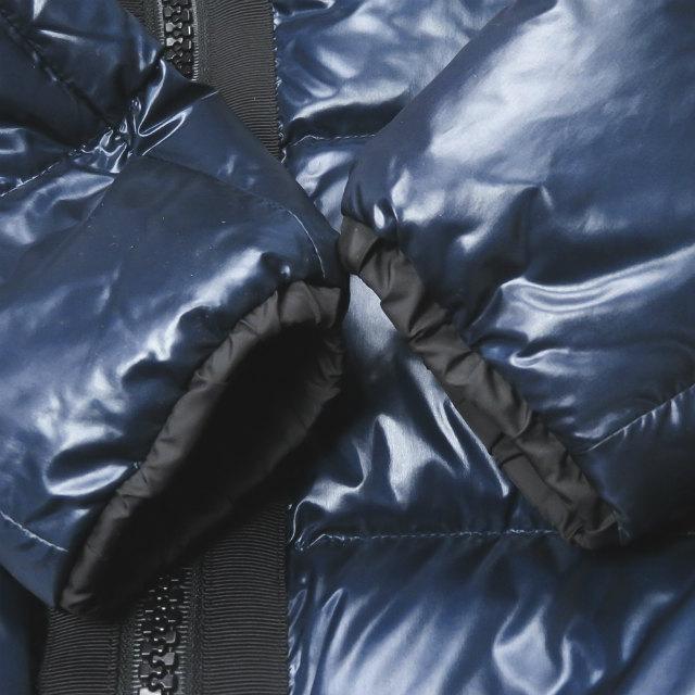 sacai luck サカイラック 14AW シャイニーナイロン ハイネックダウン