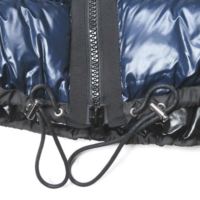 sacai luck サカイラック 14AW シャイニーナイロン ハイネックダウン