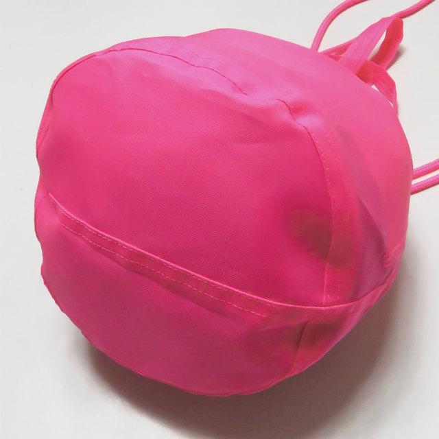 ナプロン NAPRON 日本製 ネオンミニペイシェントバッグ ピンク 巾着 