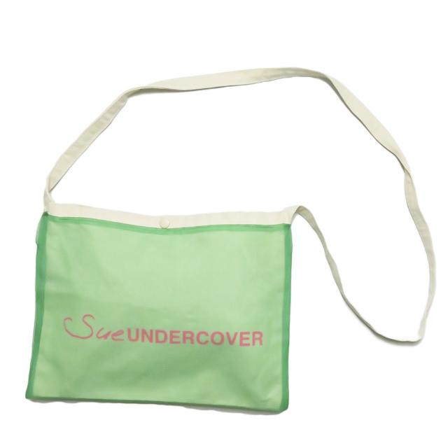 スーアンダーカバー SueUNDERCOVER 日本製 オーガンジーサコッシュ SUV8B03 ナチュラル コットンキャンバス ショルダーバッグ カバン | 