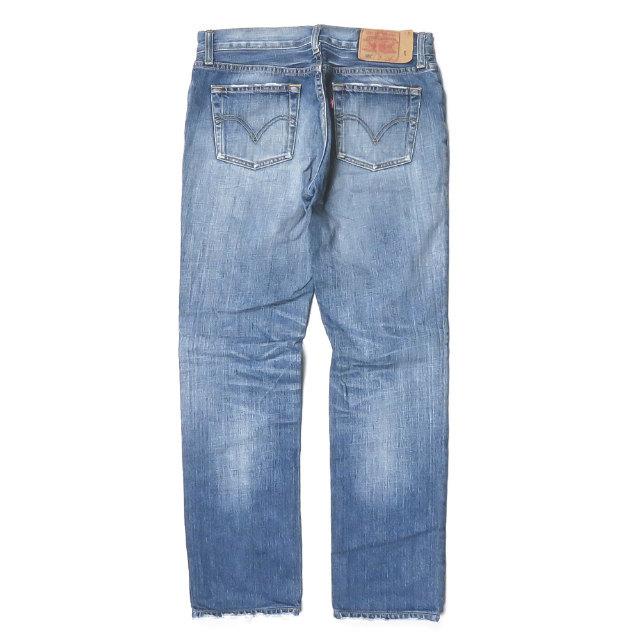 リーバイス Levi's 501 ストレートデニムパンツ W501-01 29 ブルー 5ポケット ボタンフライ ボトムス |  | 01