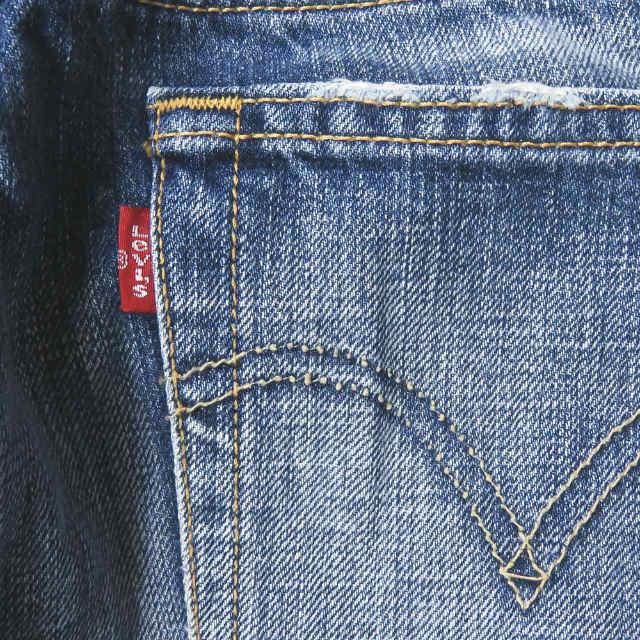 リーバイス Levi's 501 ストレートデニムパンツ W501-01 29 ブルー 5ポケット ボタンフライ ボトムス |  | 06