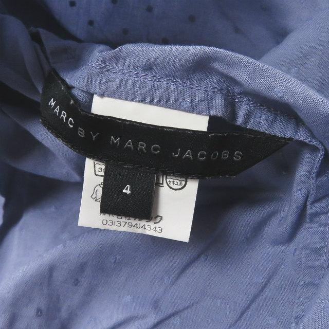 マークバイマークジェイコブス MARC BY MARC JACOBS ドット刺繍 ラウンドカラーショートスリーブシャツ 4 ラベンダー 半袖 ブラウス トップス |  | 02