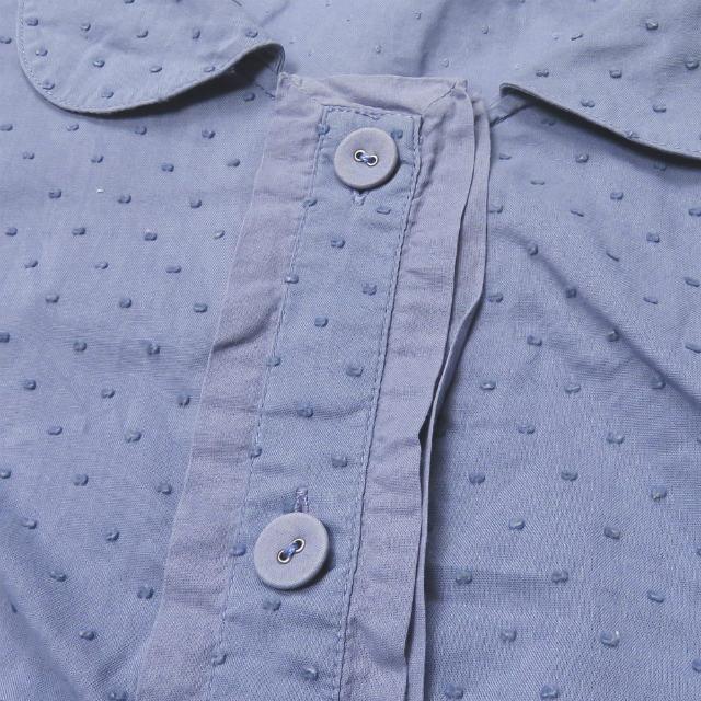 マークバイマークジェイコブス MARC BY MARC JACOBS ドット刺繍 ラウンドカラーショートスリーブシャツ 4 ラベンダー 半袖 ブラウス トップス |  | 04