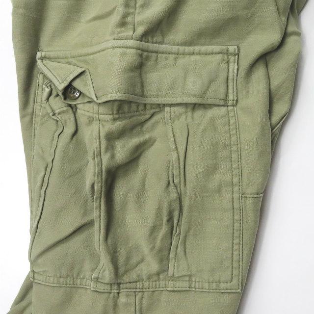グリーン green 日本製 クロップドカーゴパンツ 1 オリーブ ミリタリー HYKE ボトムス |  | 05