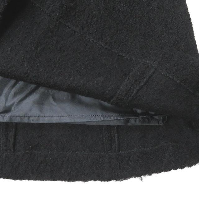 ELIN エリン 日本製 ブークレウール ハイウエストスカート 11606-23-1102 36 ブラック ルーピング ボトムス lc31429 |  | 06