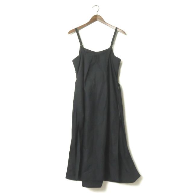 Ray BEAMS レイビームス 19SS サイドスリットサロペットワンピース フリー ブラック トップス lc31459 |  | 01