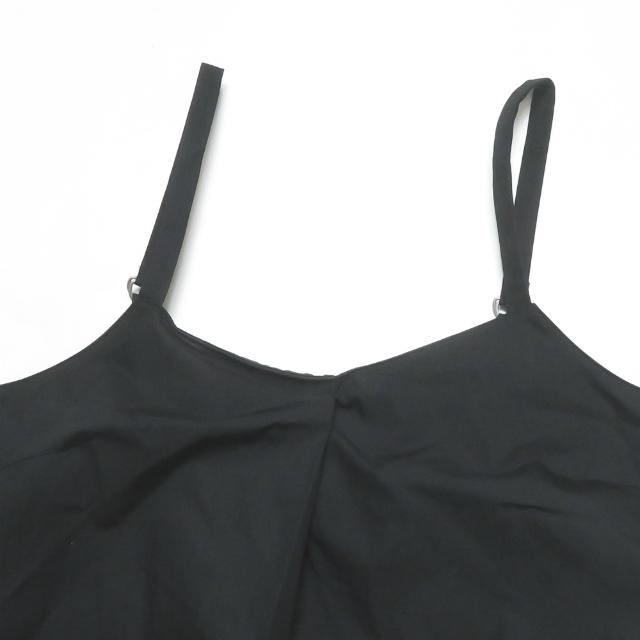 Ray BEAMS レイビームス 19SS サイドスリットサロペットワンピース フリー ブラック トップス lc31459 |  | 03