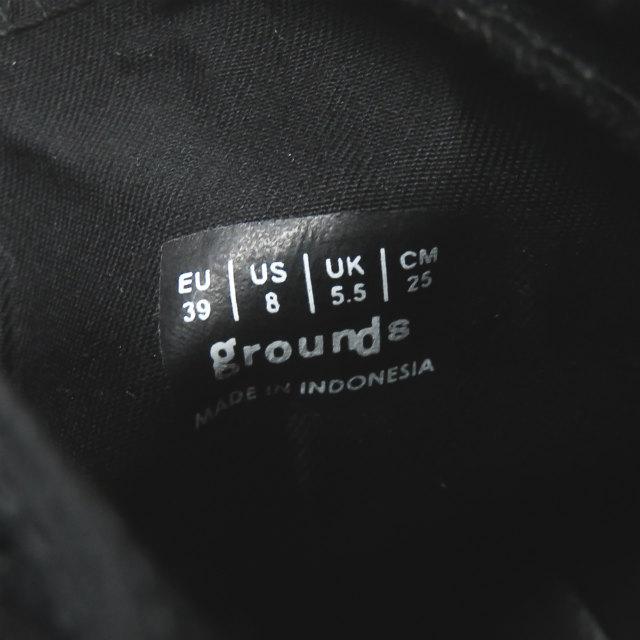 グラウンズ MIKIO SAKABE ミキオサカベ grounds x ROYAL FLASH 21SS 別注 Hi VORTEX R サイドジップハイカットスニーカー 39(25cm) ブラック |  | 12