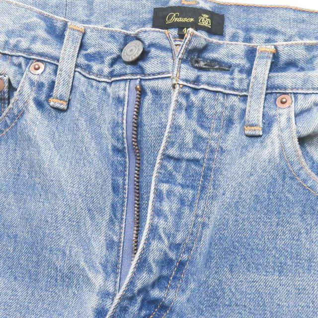 ドゥロワー Drawer 日本製 ブラストセルビッチデニムパンツ 6514-277 