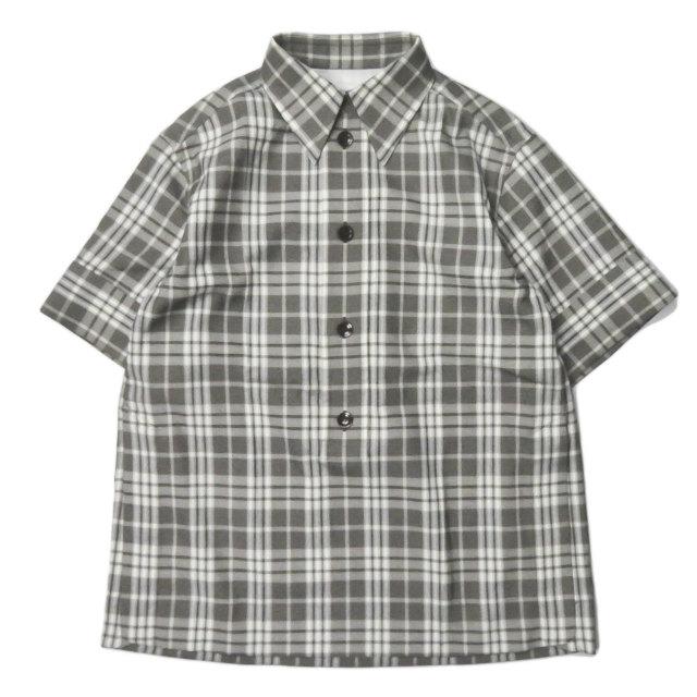 TOGA トーガ 21SS 日本製 Check shirt S/S check チェックシャツ 