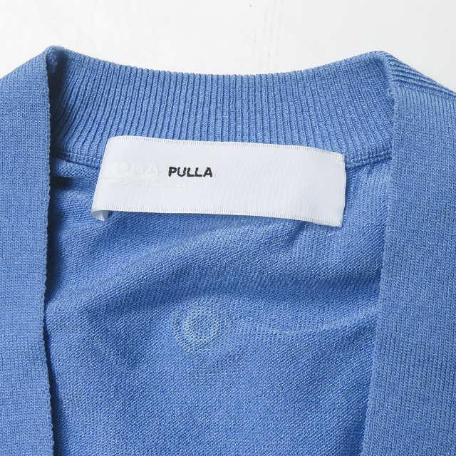 TOGA PULLA トーガ プルラ 21SS Dot knit cardigan ドットニットカーディガン TP11-XO211 36 ブルー メタルパーツ lc31497 |  | 02