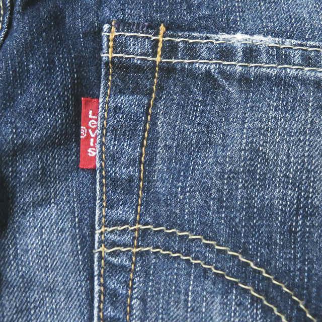 リーバイス Levi's ボーイフレンドクロップドデニムパンツ VL311-0001 S ブルー 5ポケット ジッパーフライ ボトムス |  | 06