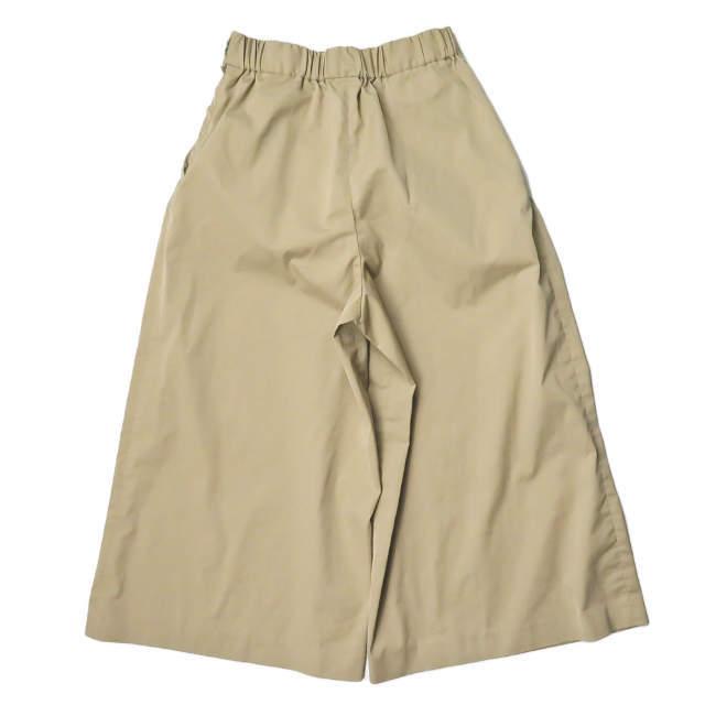 ADAM ET ROPE アダムエロペ 18SS 日本製 ツイルガウチョパンツ GAS-0832 38 ベージュ イージー クロップド ボトムス lc31549 |  | 01