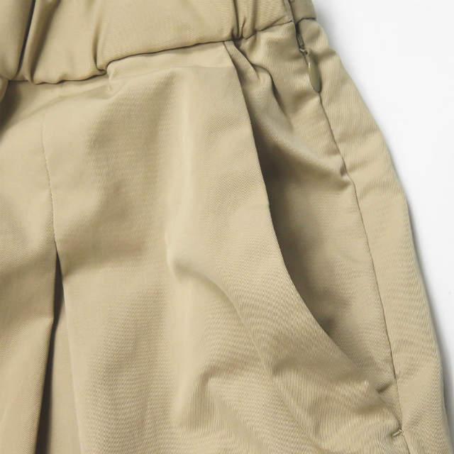 ADAM ET ROPE アダムエロペ 18SS 日本製 ツイルガウチョパンツ GAS-0832 38 ベージュ イージー クロップド ボトムス lc31549 |  | 04