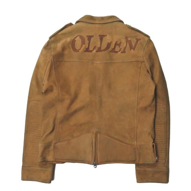 GOLDEN GOOSE ゴールデングース ダメージ加工スエードダブルライダースジャケット S ブラウン レザージャケット Deuxieme Classe lc31597 |  | 01