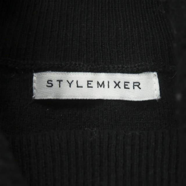 STYLEMIXER スタイルミキサー 19AW リンキングフロントショートルーズニット 500CA170-0628 M ブラック 長袖 プルオーバー lc31679 |  | 02