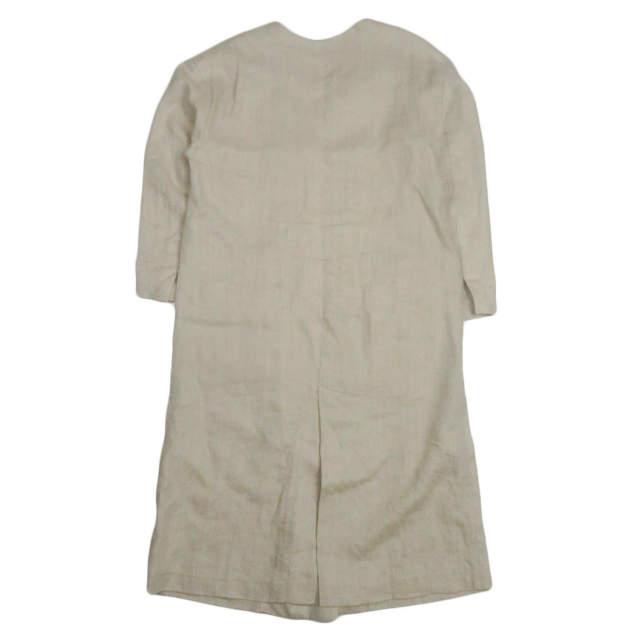 B:MING by BEAMS ビーミング バイ ビームス 20SS リネンノーカラーダブルコート 93-19-0259-462 M ベージュ アウター lc31689 |  | 01