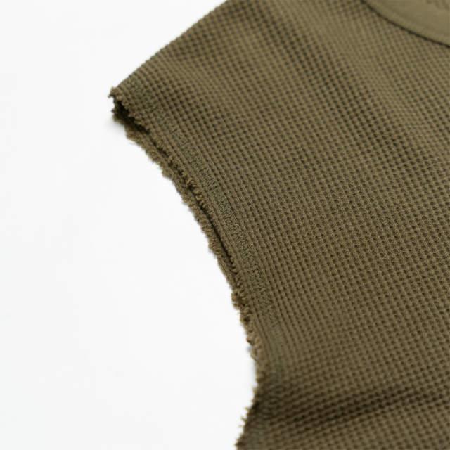 INSCRIRE アンスクリア Waffle Long Tee ワッフル 純正直送 レディース