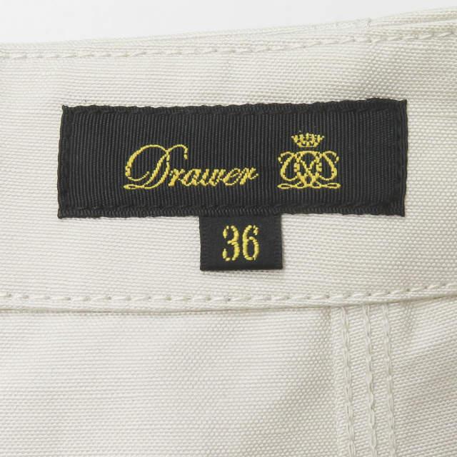 Drawer ドゥロワー 21SS 日本製 オックス切り替えフロントポケットスカート 6524-299-1527 36 ナチュラル Aライン ロング ボトムス lc31736 |  | 02