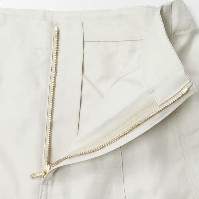 Drawer ドゥロワー 21SS 日本製 オックス切り替えフロントポケットスカート 6524-299-1527 36 ナチュラル Aライン ロング ボトムス lc31736 |  | 05