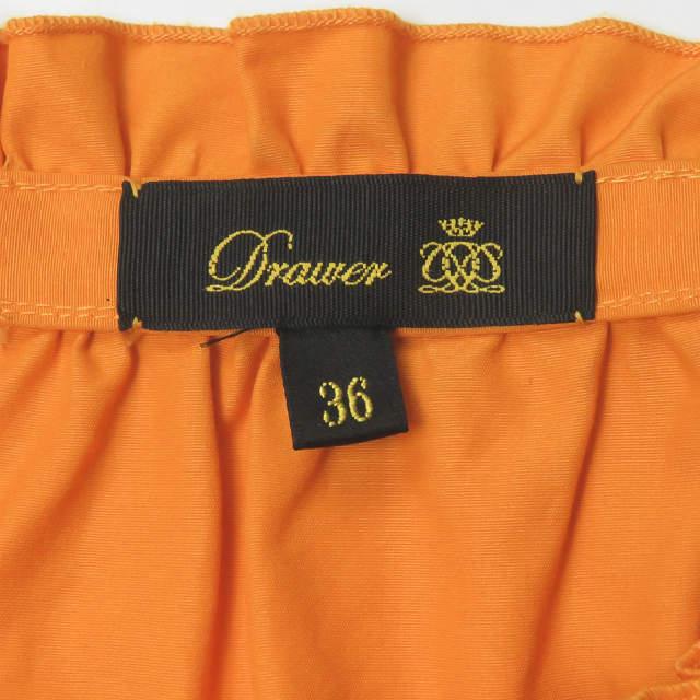 Drawer ドゥロワー 日本製 ウェストギャザースカート 6524-299-1044 36 オレンジ ロング ボトムス lc31740 |  | 02