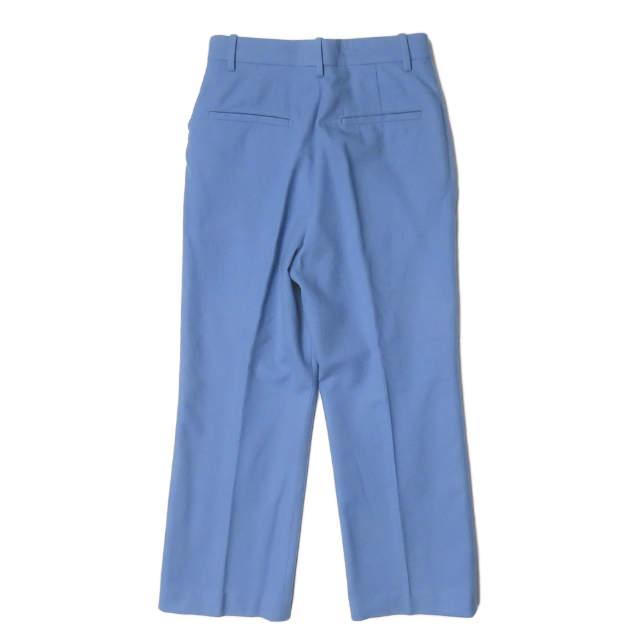 Drawer ドゥロワー 日本製 ストレッチウール アンクル丈ハイウエストストレートパンツ 6514-236-0756 34 ブルー スラックス lc31745 |  | 01