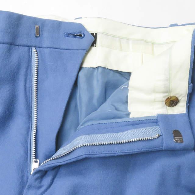 Drawer ドゥロワー 日本製 ストレッチウール アンクル丈ハイウエストストレートパンツ 6514-236-0756 34 ブルー スラックス lc31745 |  | 03