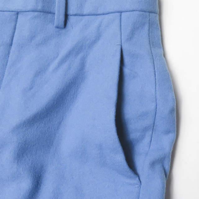 Drawer ドゥロワー 日本製 ストレッチウール アンクル丈ハイウエストストレートパンツ 6514-236-0756 34 ブルー スラックス lc31745 |  | 04