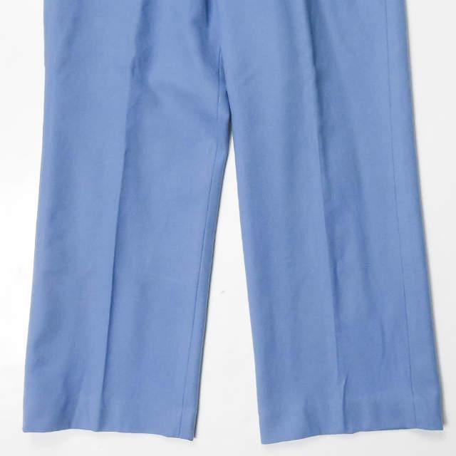 Drawer ドゥロワー 日本製 ストレッチウール アンクル丈ハイウエストストレートパンツ 6514-236-0756 34 ブルー スラックス lc31745 |  | 05