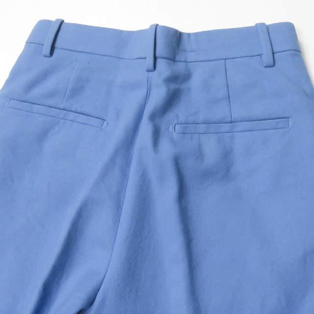 Drawer ドゥロワー 日本製 ストレッチウール アンクル丈ハイウエストストレートパンツ 6514-236-0756 34 ブルー スラックス lc31745 |  | 06