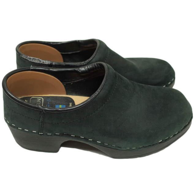 MOHEDA TOFFELN モヘダトフェール PREBEN 750PU - Closed Heel ヌバックレザーサボ 39(23.5-24.0cm) ブラック クロッグ シューズ lc31794 |  | 02