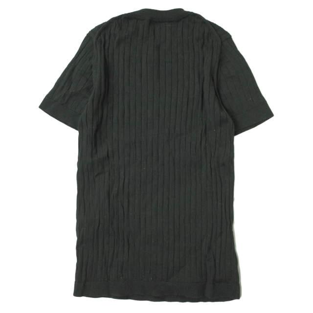 Steven Alan スティーブンアラン リブ編みショートスリーブコットンニット 8218-106-0105 ブラック セーター 半袖 プルオーバー lc31812 |  | 01