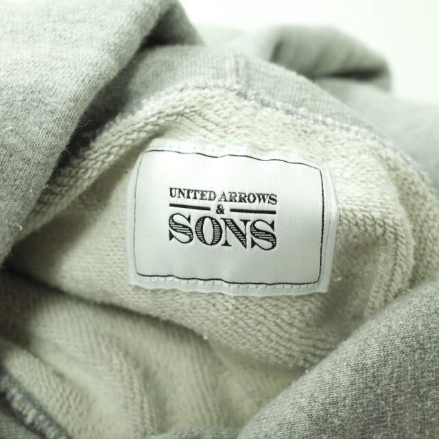 UNITED ARROWS ＆ SONS ユナイテッドアローズ アンド サンズ SWEAT HOODIE スウェットプルオーバーパーカー 5512-699-0214 S lc31869 |  | 02
