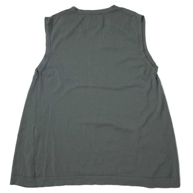 UNITED ARROWS ノースリーブネイビー/水色 UNITED ARROWS ノースリーブネイビー/水色 トップス（ブルー