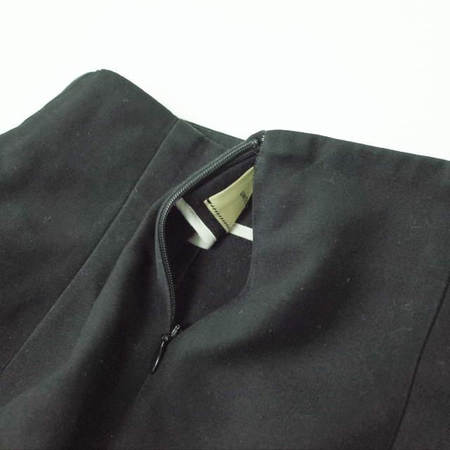 UNITED ARROWS ユナイテッドアローズ 日本製 コットンツイル タイトマキシスカート 1524-257-4758 38 ブラック ロング ボトムス lc31874 |  | 05