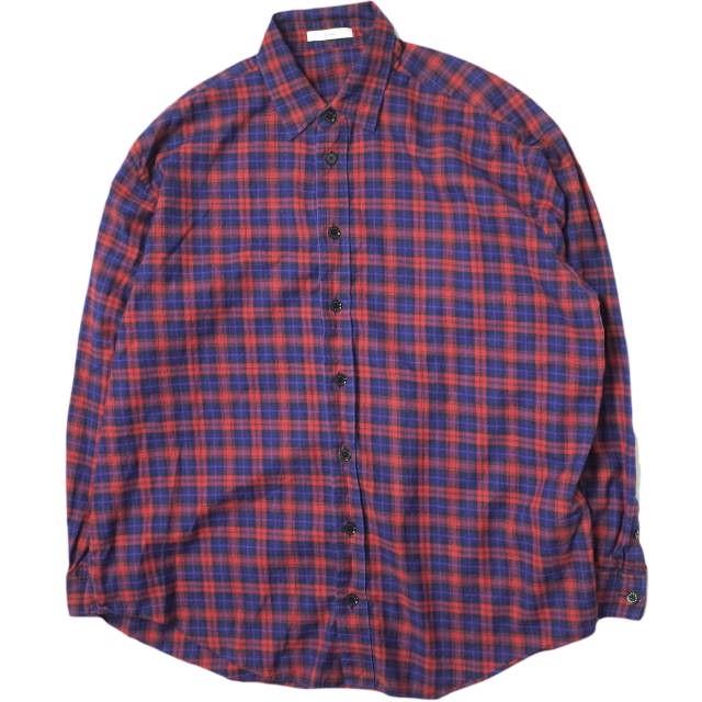ASTRAET アストラット 日本製 チェックビッグシャツ 5421-270-0099 Free RED/NAVY UNITED ARROWS 長袖 オーバーサイズ トップス lc31886 | 
