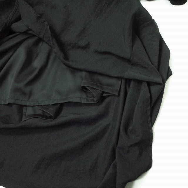 Ray BEAMS レイビームス 22SS アシメシャーリングワンピース 61-26-3119-462 ONE SIZE BLACK 長袖 ミモレ丈 ドレス トップス lc31905 |  | 05