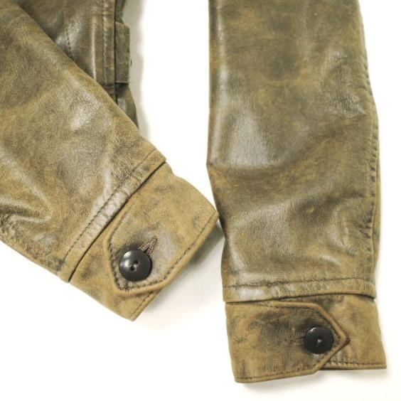 RRL ダブルアールエル Leather Moto Jacket レザーモトジャケット 282950195001 1 Double RL ダブルライダースジャケット 定価363,000円 |  | 06