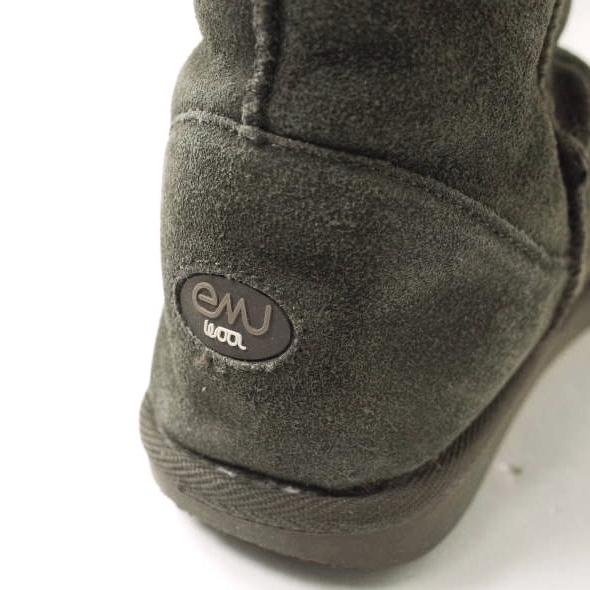 EMU Australia エミューオーストラリア BRONTE MINI ショートムートンブーツ W20003 W7(24cm) Dark Brown シューズ lc4206 |  | 07
