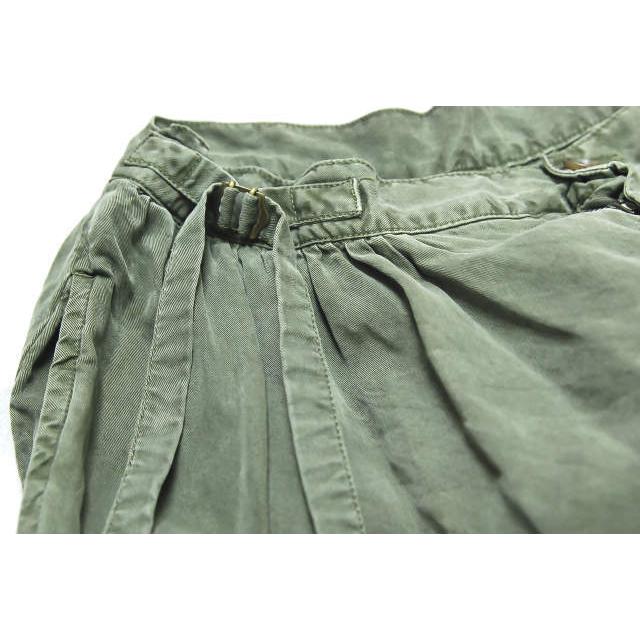 リミフゥ LIMI feu 17SS テンセルワイドパンツ LD-P01-202 S オリーブ ギャザー ボトムス |  | 04