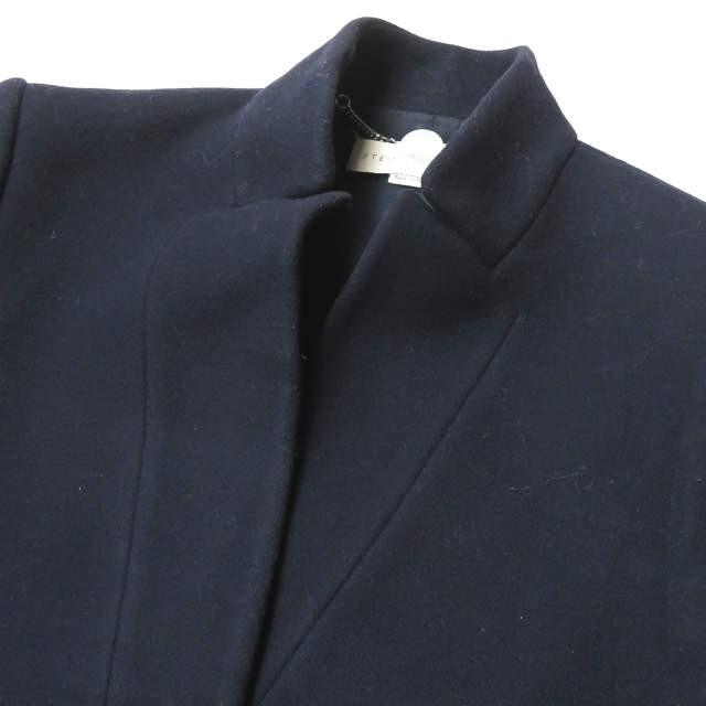ステラマッカートニー Stella McCartney 15AW ブライスコート 245586SDB40-1 38 ネイビー メルトンウール シングルブレスト アウター |  | 03