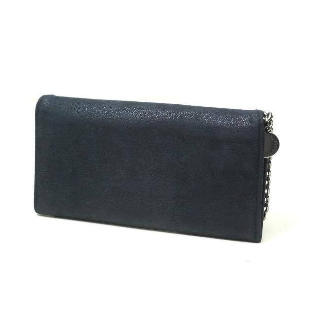 Stella McCartney ステラマッカートニー Falabella Continental Wallet ファラベラ フラップロングウォレット ネイビー 長財布 lm1415 |  | 01