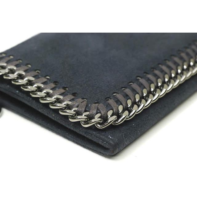 Stella McCartney ステラマッカートニー Falabella Continental Wallet ファラベラ フラップロングウォレット ネイビー 長財布 lm1415 |  | 04
